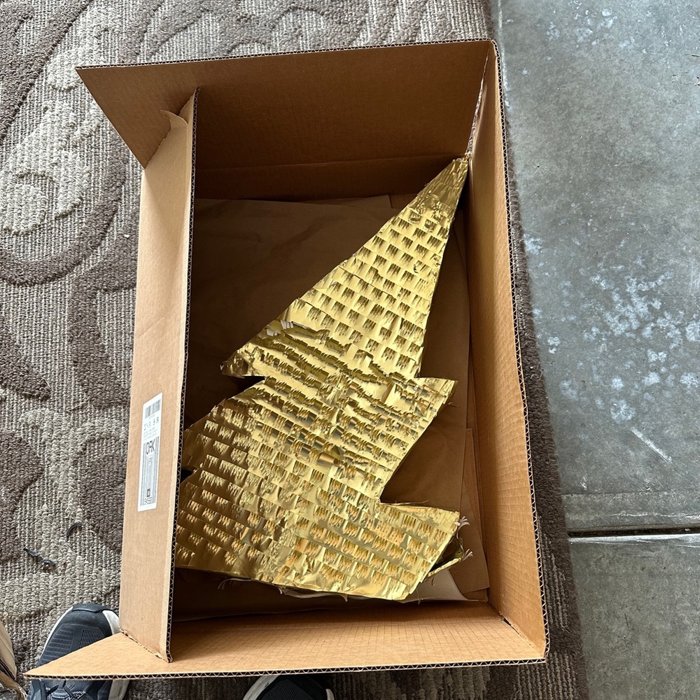 Gold Bolt Piñata